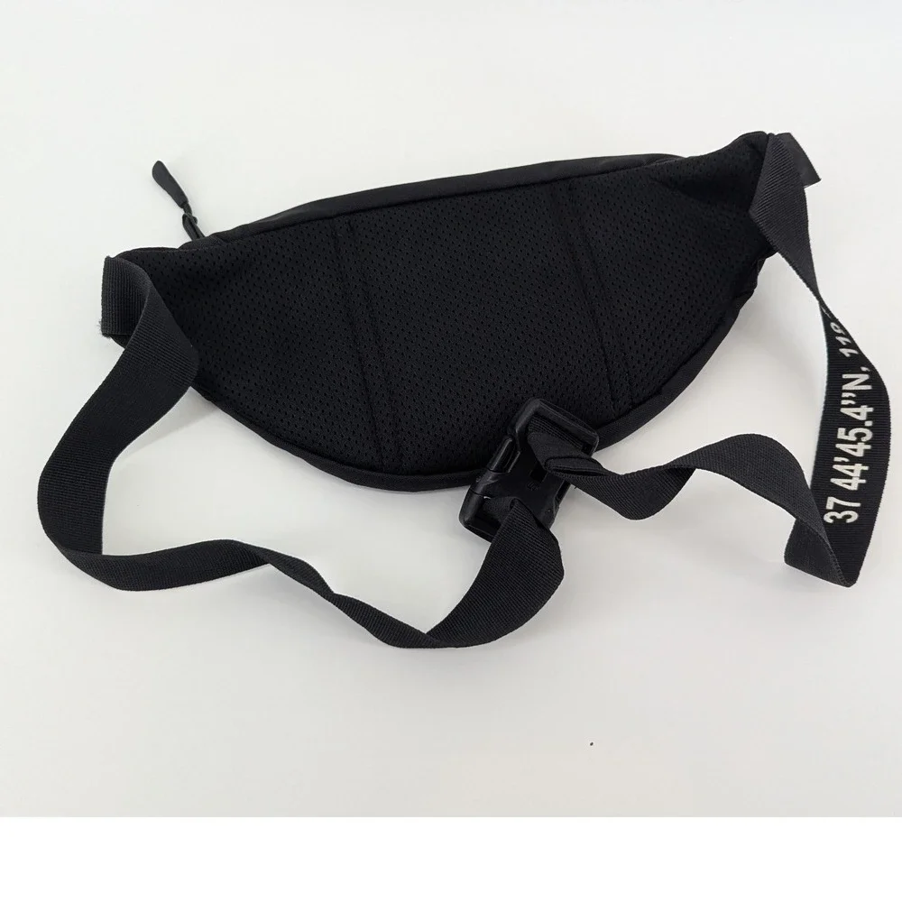 The North Face Bozer Hip Pack III Black Cordura Waist Bag Fanny Pack Coordinates